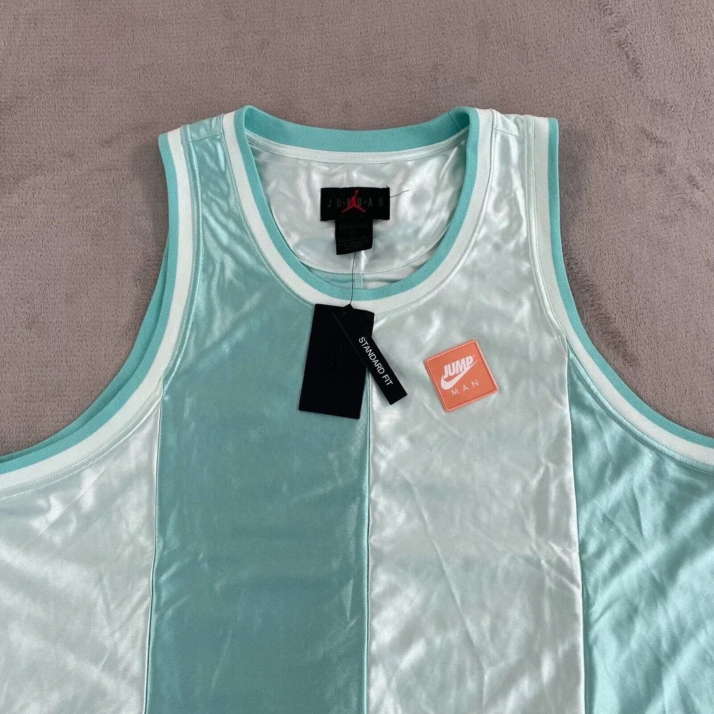 Air‎ Jordan Jumpman Classics Jersey Men 2XL Barely Green Dew CZ4857 394